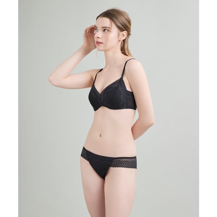 【リニューアル】364ブラ レース ノンワイヤーブラ JB3560 | une nana cool | 詳細画像30 