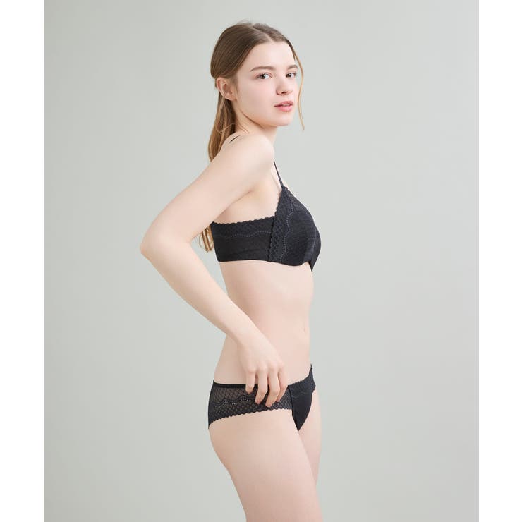 【リニューアル】364ブラ レース ノンワイヤーブラ JB3560 | une nana cool | 詳細画像31 