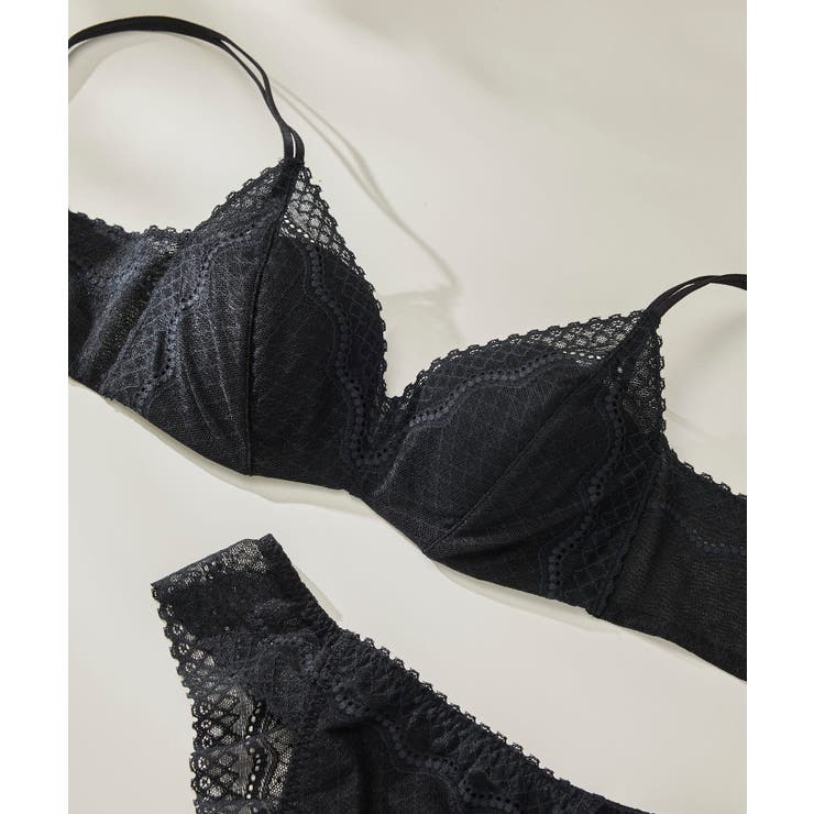 【リニューアル】364ブラ レース ノンワイヤーブラ JB3560 | une nana cool | 詳細画像34 