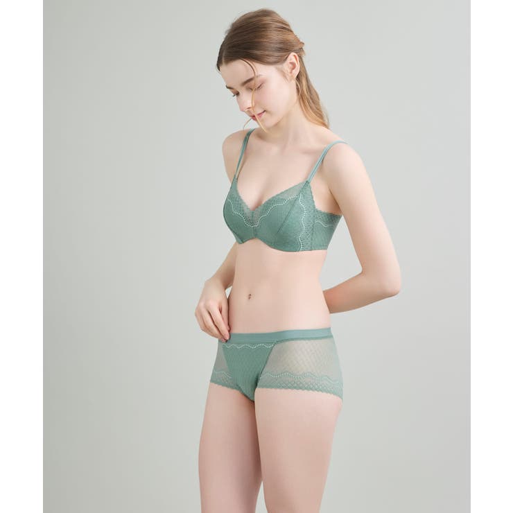 【リニューアル】364ブラ レース ノンワイヤーブラ JB3560 | une nana cool | 詳細画像7 