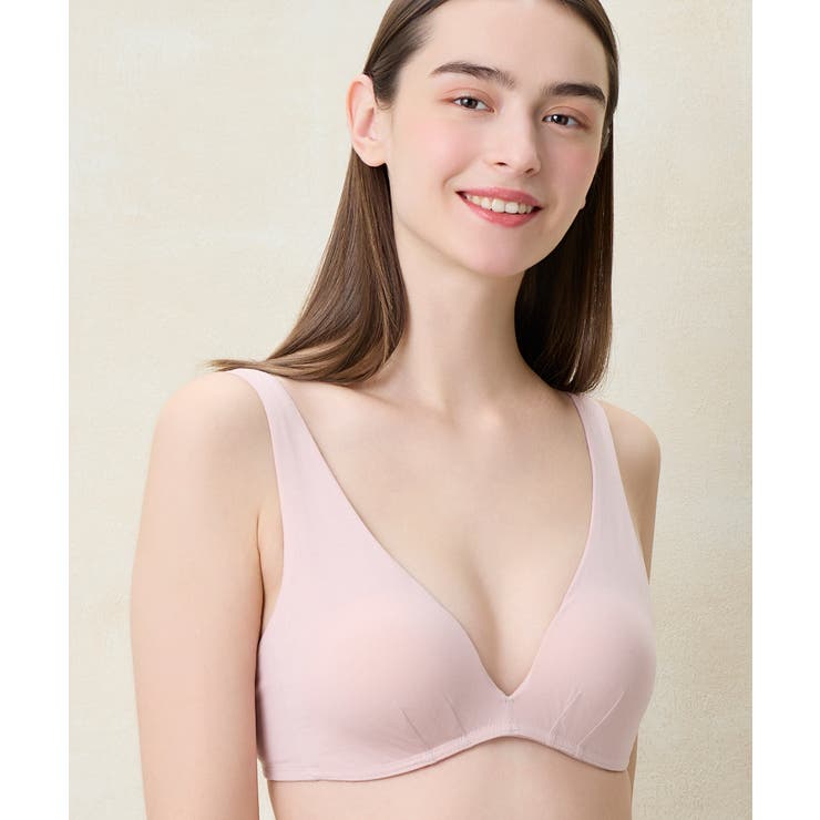 ピンク | 特別な日以外の364日つけたくなるブラ 364ブラ コットン JB3730 | une nana cool