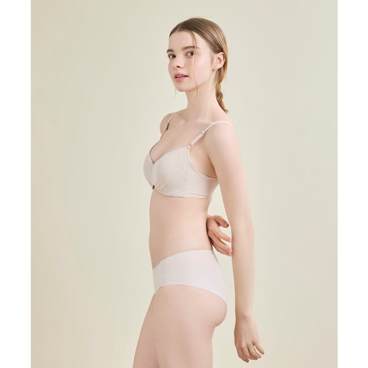 【リニューアル】364ブラ シンプル ノンワイヤーブラ JB3760 | une nana cool | 詳細画像11 