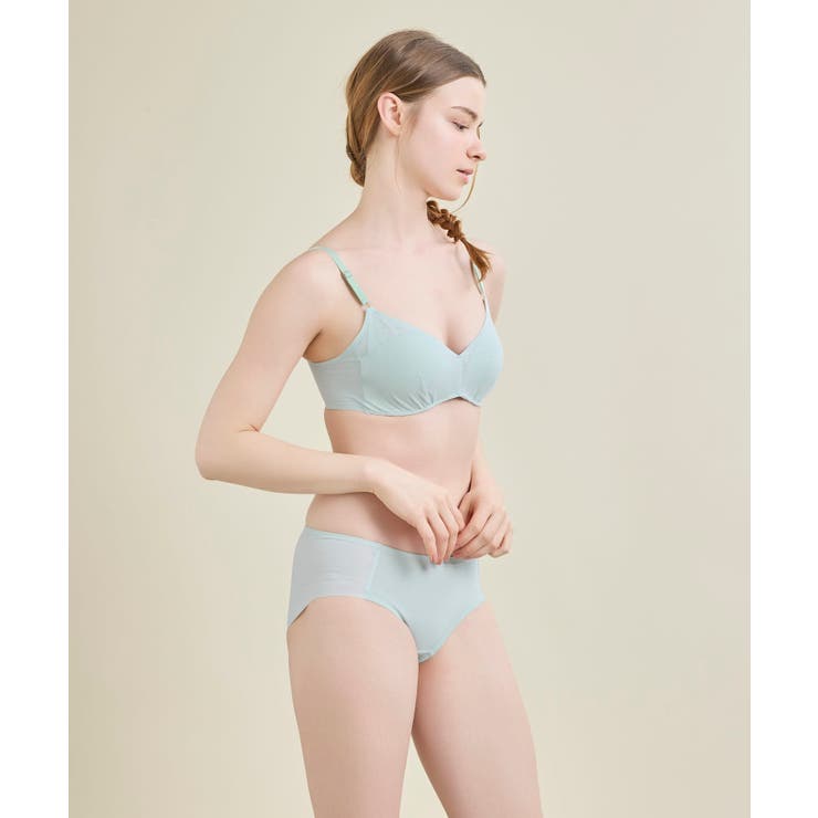 【リニューアル】364ブラ シンプル ノンワイヤーブラ JB3760 | une nana cool | 詳細画像21 