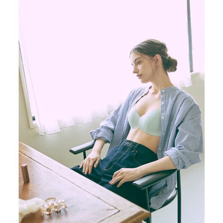 【リニューアル】364ブラ シンプル ノンワイヤーブラ JB3760 | une nana cool | 詳細画像23 