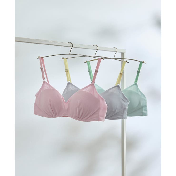 【リニューアル】364ブラ シンプル ノンワイヤーブラ JB3760 | une nana cool | 詳細画像27 