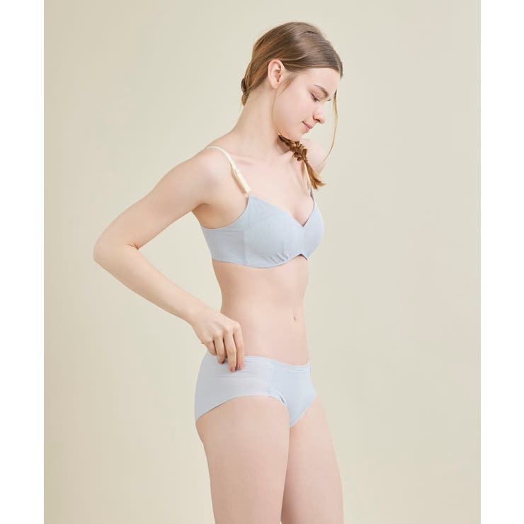 【リニューアル】364ブラ シンプル ノンワイヤーブラ JB3760 | une nana cool | 詳細画像29 