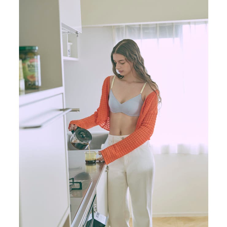 【リニューアル】364ブラ シンプル ノンワイヤーブラ JB3760 | une nana cool | 詳細画像31 