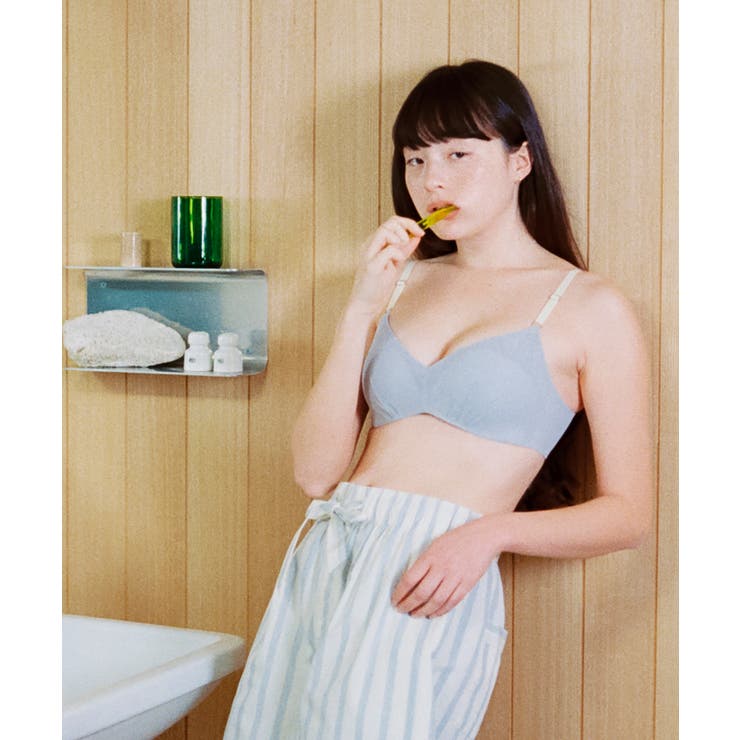 【リニューアル】364ブラ シンプル ノンワイヤーブラ JB3760 | une nana cool | 詳細画像32 