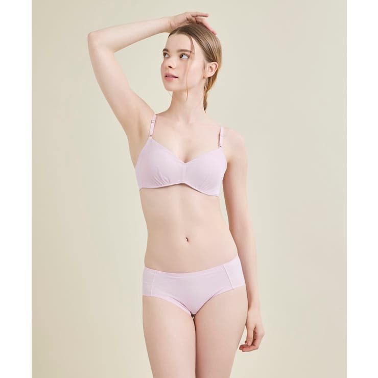 【リニューアル】364ブラ シンプル ノンワイヤーブラ JB3760 | une nana cool | 詳細画像35 