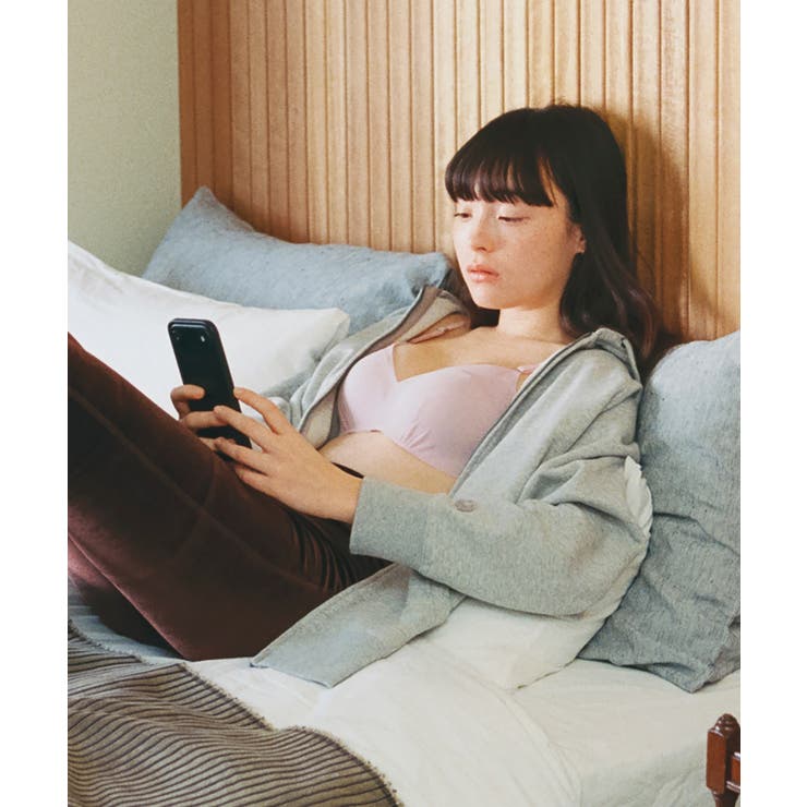 【リニューアル】364ブラ シンプル ノンワイヤーブラ JB3760 | une nana cool | 詳細画像39 