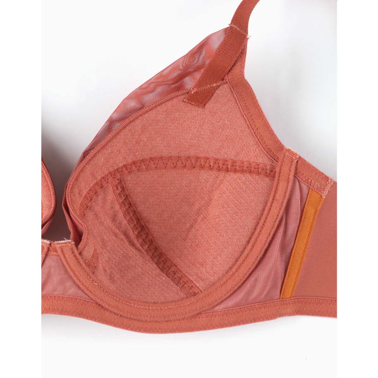 小さく見せるブラ ミニマイザーブラ シンプル JB4103 | une nana cool | 詳細画像25 