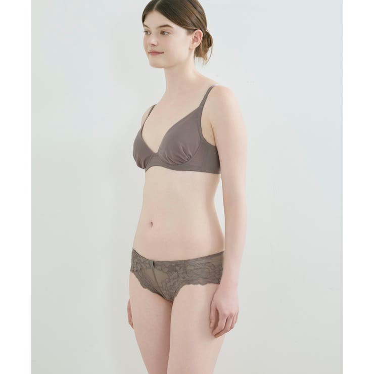 小さく見せるブラ ミニマイザーブラ シンプル JB4103 | une nana cool | 詳細画像4 