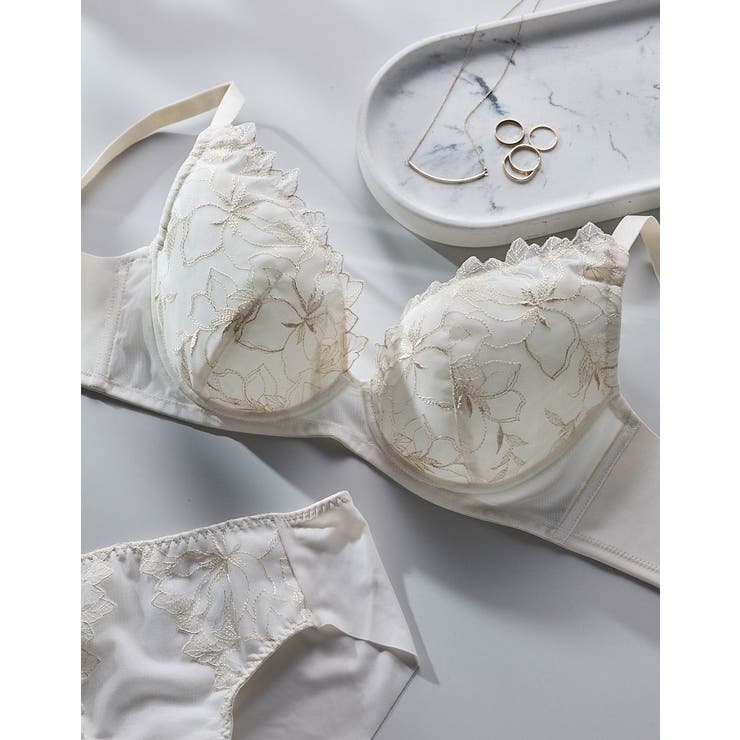 小さく見せるブラ ミニマイザーブラ レース JB4104 | une nana cool | 詳細画像7 