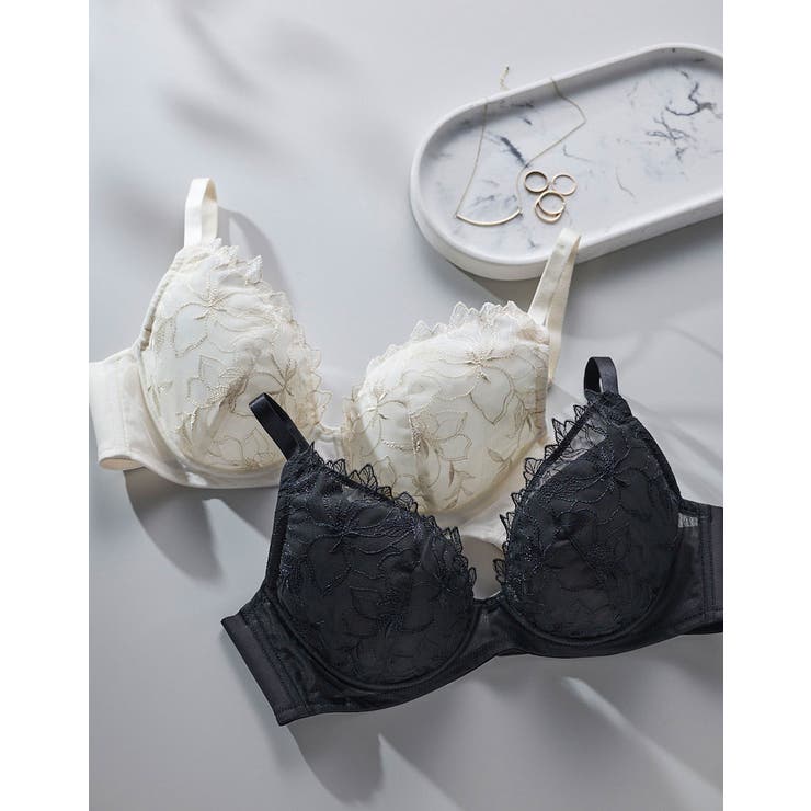 小さく見せるブラ ミニマイザーブラ レース JB4104 | une nana cool | 詳細画像8 