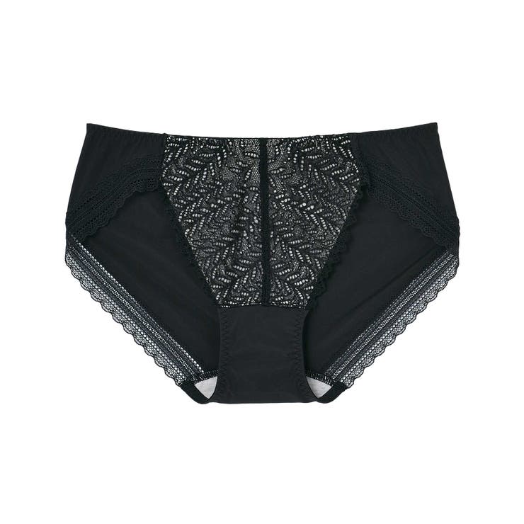 ブラック | さあ、わたし レース ショーツ JF1300 | une nana cool