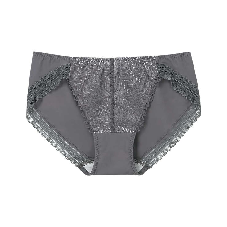 ダークグレー | さあ、わたし レース ショーツ JF1300 | une nana cool