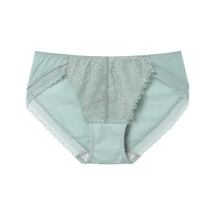 セージグリーン | さあ、わたし レース ショーツ JF1300 | une nana cool