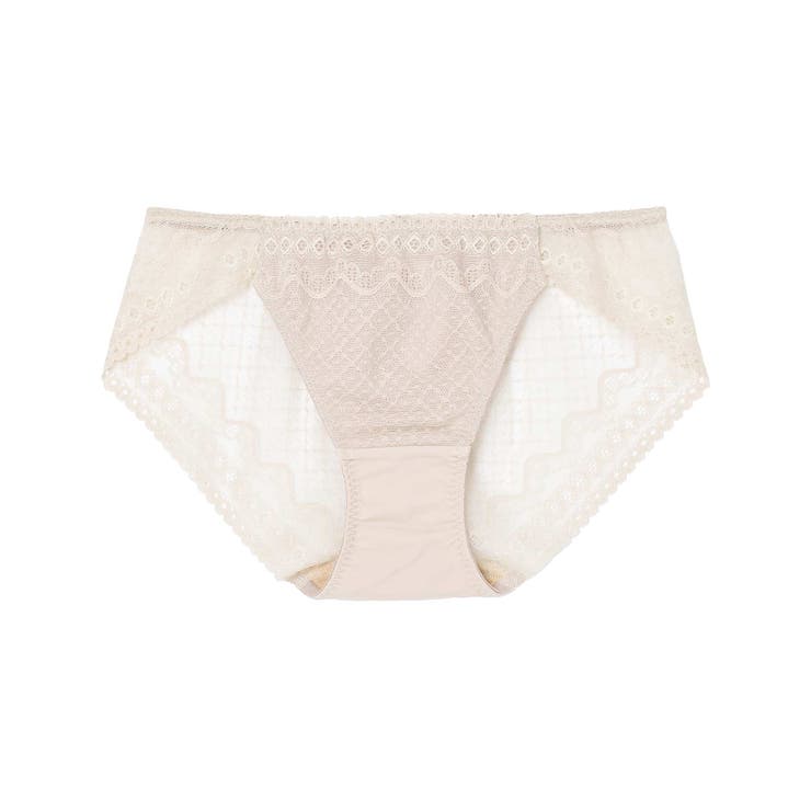 ベージュ | 364ブラ レース ショーツ JF1510 | une nana cool