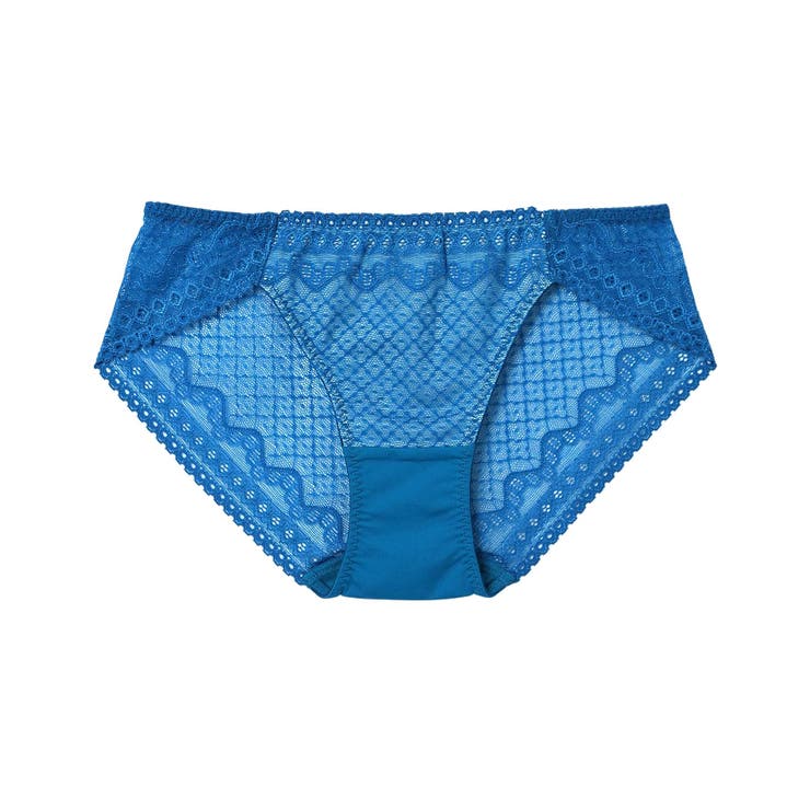 コバルトブルー | 364ブラ レース ショーツ JF1510 | une nana cool