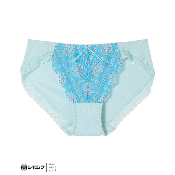 サックスブルー | MADE WITH シモジマ レースショーツ JF1522 | une nana cool