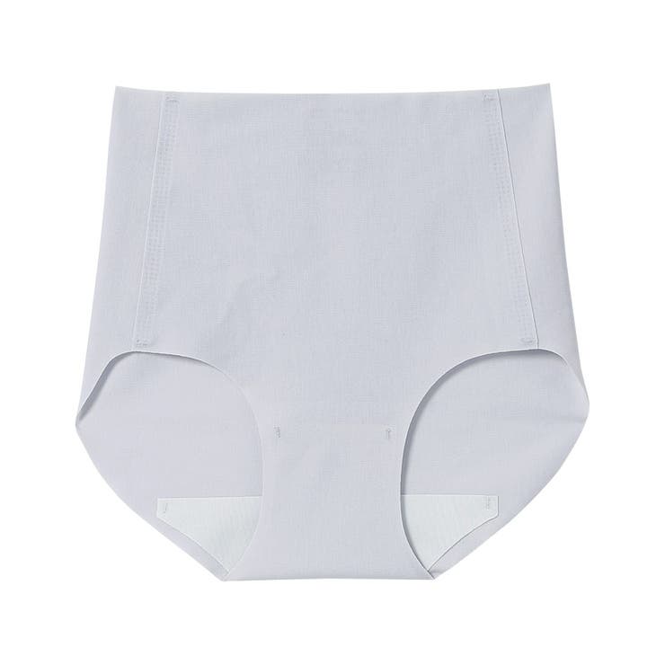 グレー | 汗消臭 綿混 フラット仕上げ ショーツ JF3110 | une nana cool