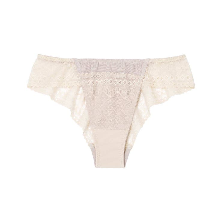 ベージュ | 364ブラ レース ソング JF6510 | une nana cool