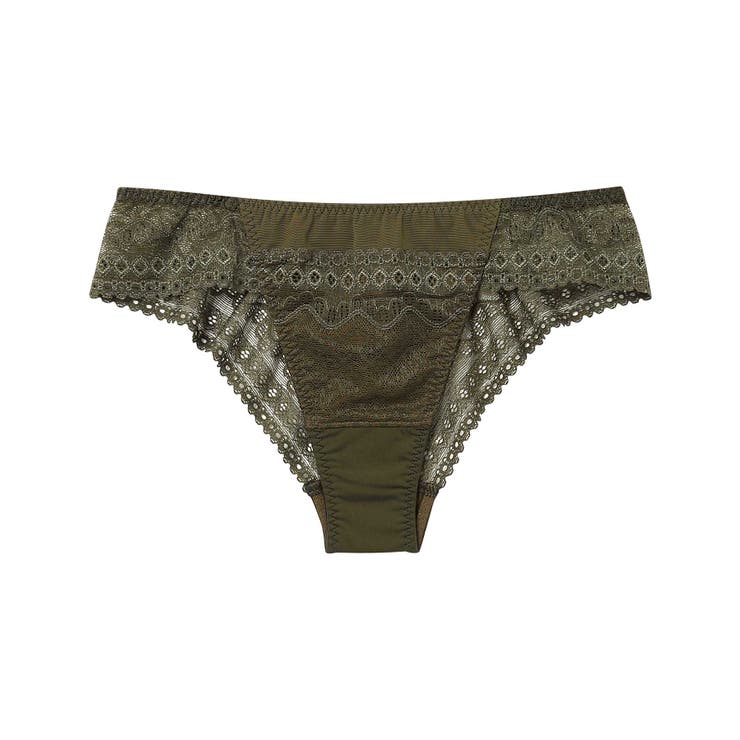ダークグリーン | 364ブラ レース ソング JF6510 | une nana cool