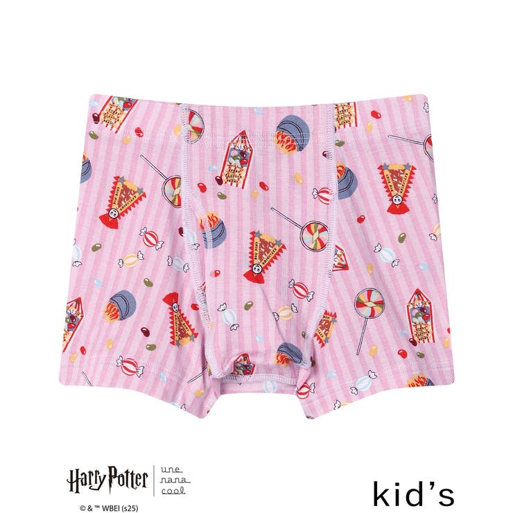 ピンク | 【ハリー・ポッターコラボ】キッズ 男児ボトム（ボクサーパンツ） JS2057 | une nana cool