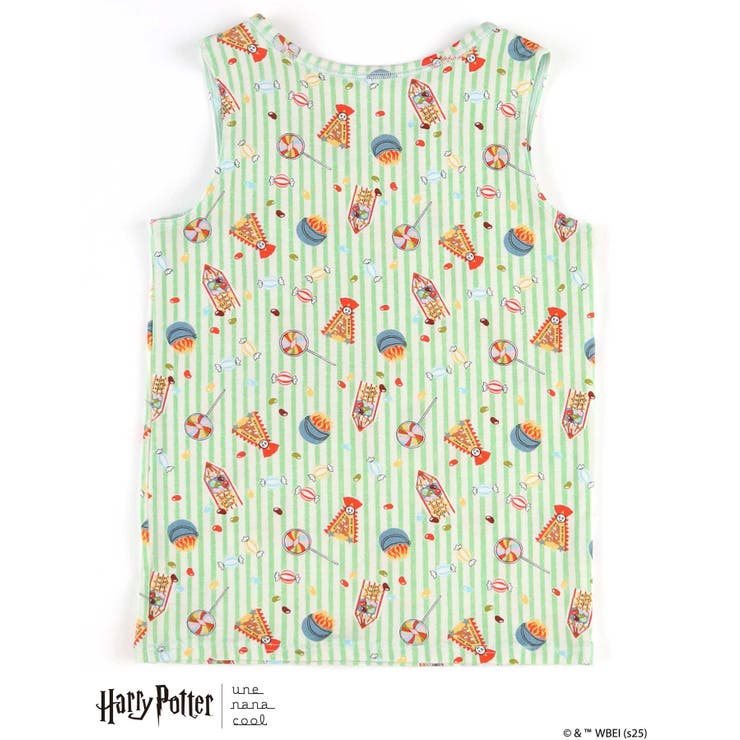 ミント | 【ハリー ポッターコラボ】キッズ 男女児兼用トップ（ノースリーブ） | une nana cool