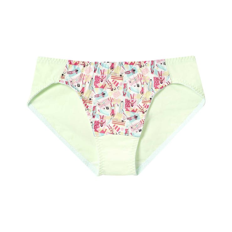 ミント | MADE WITH LIBERTY FABRIC ショーツ LF1080 | une nana cool