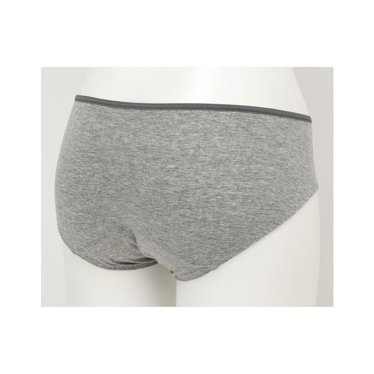 綿ベア天竺 カラーブロッキング サニタリーショーツ LF5073 | une nana cool | 詳細画像2 