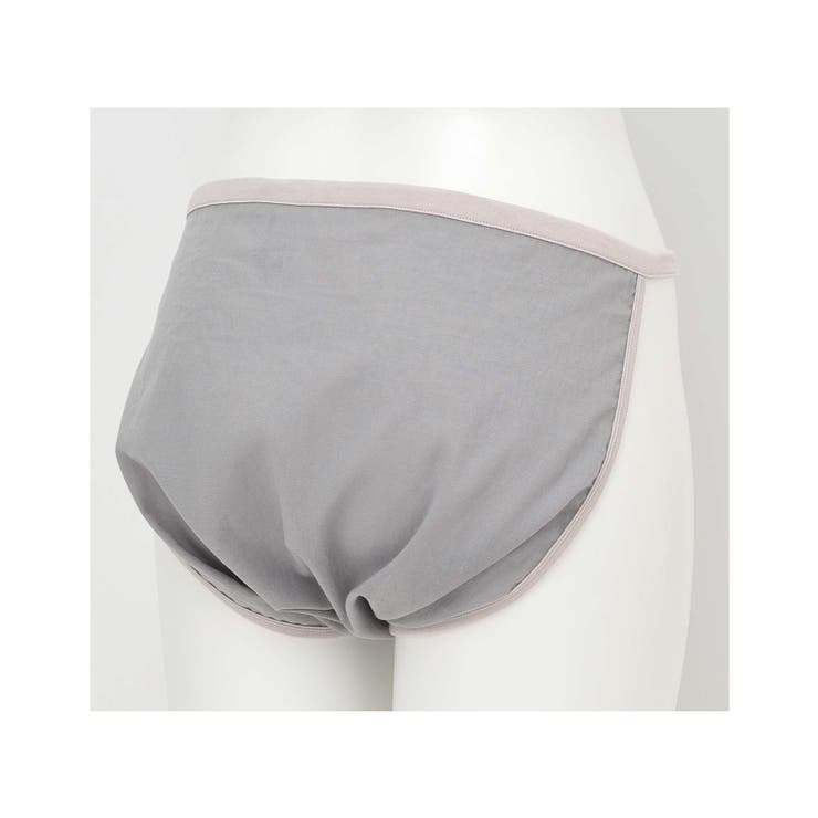 無地 ななふん（女性用ふんどし） グレー M-Lサイズ LF6011 | une nana cool | 詳細画像2 