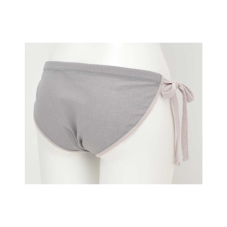 無地 ななふん（ふんどしショーツ） グレー M-Lサイズ LF6111 | une nana cool | 詳細画像2 