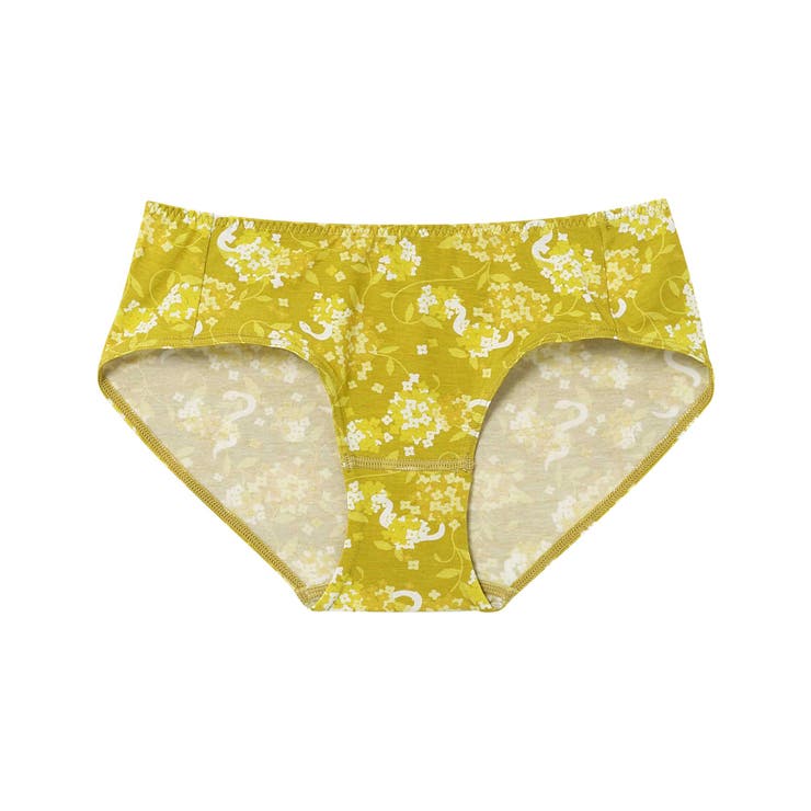 イエロー | 2025年お年賀「幸運の巳」 ショーツ LF6253 | une nana cool