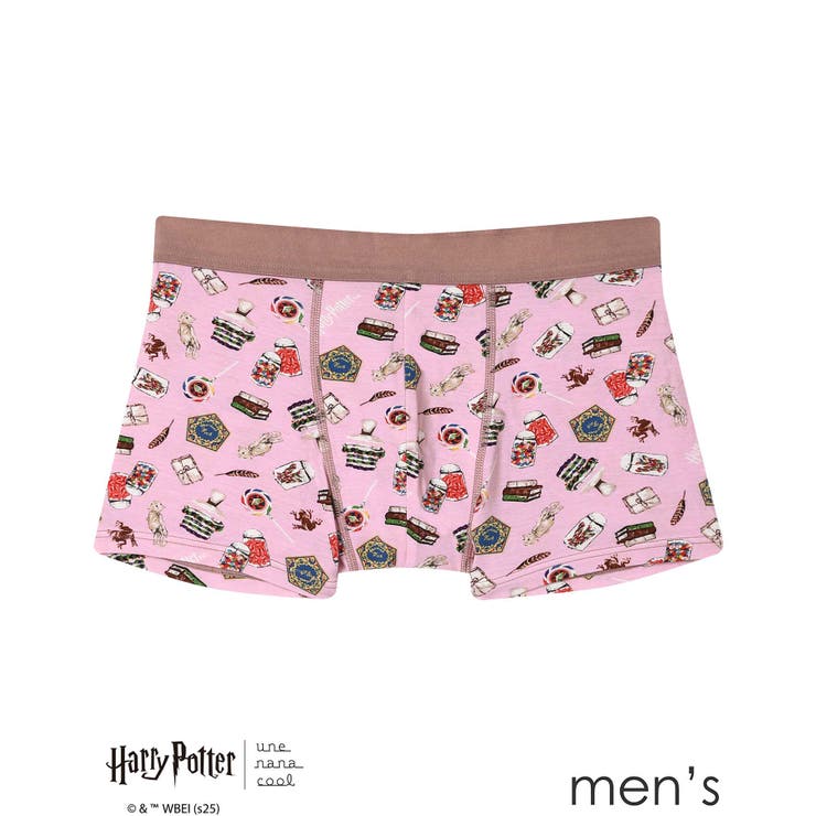 ピンク | 【ハリー・ポッターコラボ】メンズボクサーパンツ LF8057 | une nana cool