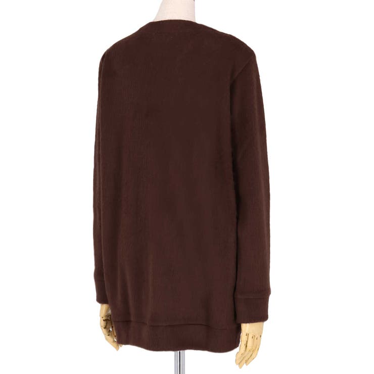 ビーバー仕立てカーディガン LP4400 | une nana cool | 詳細画像2 