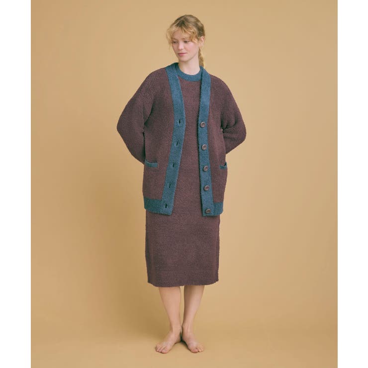 カラーブロッキング カーディガン LP4705 | une nana cool | 詳細画像6 