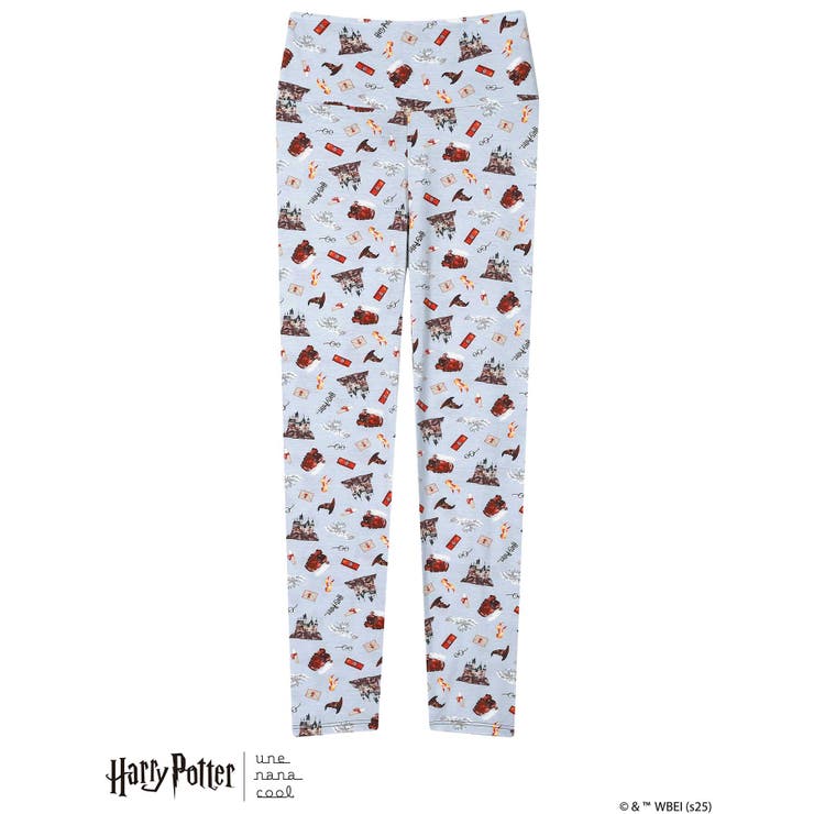 グレー | 【ハリー・ポッターコラボ】ハラマキ付きレギンス LP5157 | une nana cool