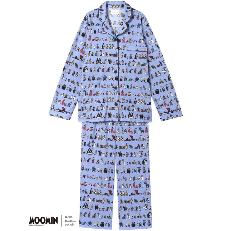 ライトブルー | 【ムーミンコラボ】MOOMIN × une | une nana cool
