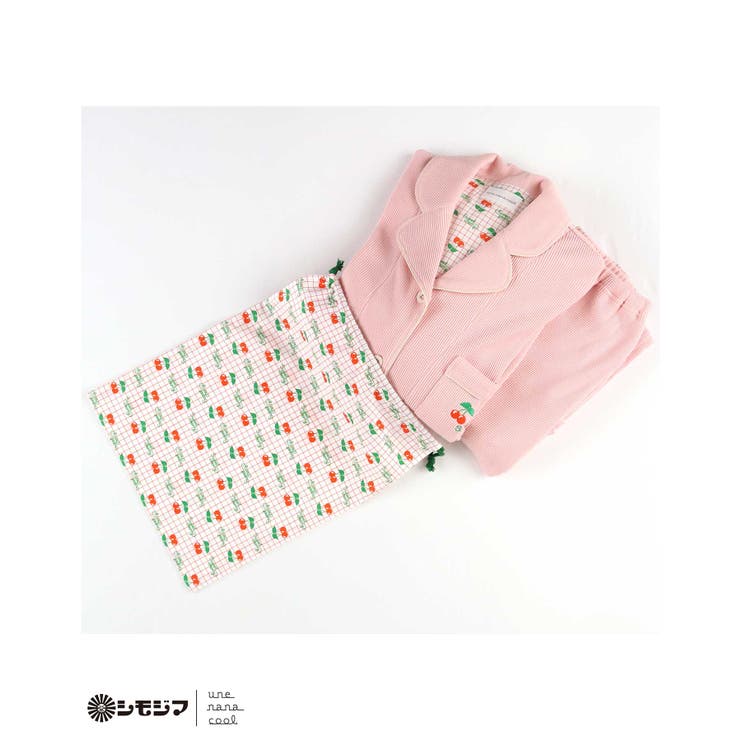 MADE WITH シモジマ 【綿100%】開襟ワッフルパジャマ LP6203 | une nana cool | 詳細画像26 