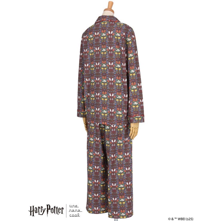 【ハリー・ポッターコラボ】【綿100%】開襟パジャマ LP6204 | une nana cool | 詳細画像11 