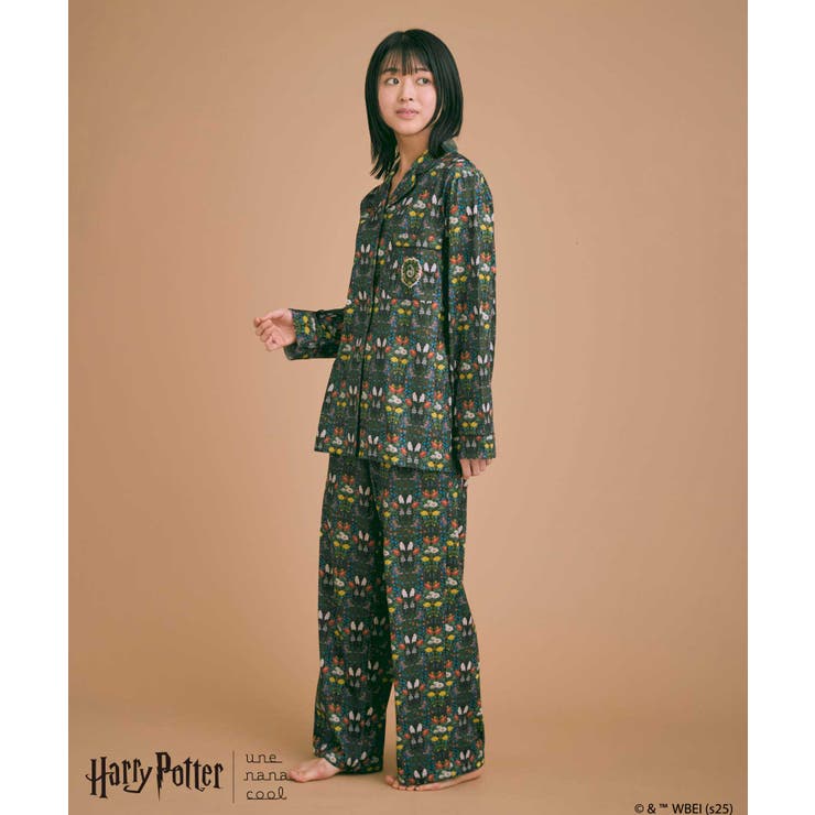 【ハリー・ポッターコラボ】【綿100%】開襟パジャマ LP6204 | une nana cool | 詳細画像17 