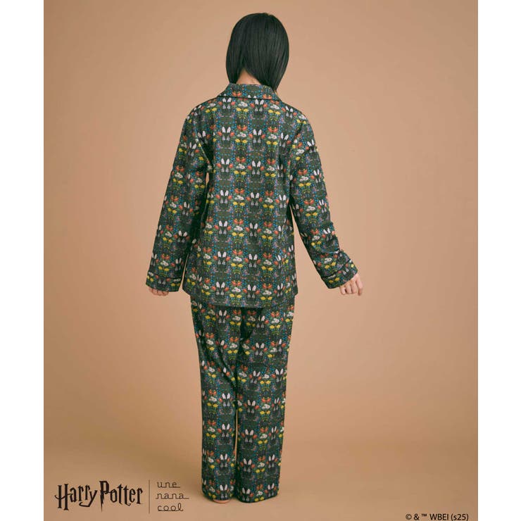 【ハリー・ポッターコラボ】【綿100%】開襟パジャマ LP6204 | une nana cool | 詳細画像18 