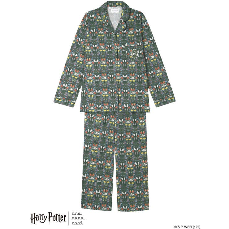 【ハリー・ポッターコラボ】【綿100%】開襟パジャマ LP6204 | une nana cool | 詳細画像19 