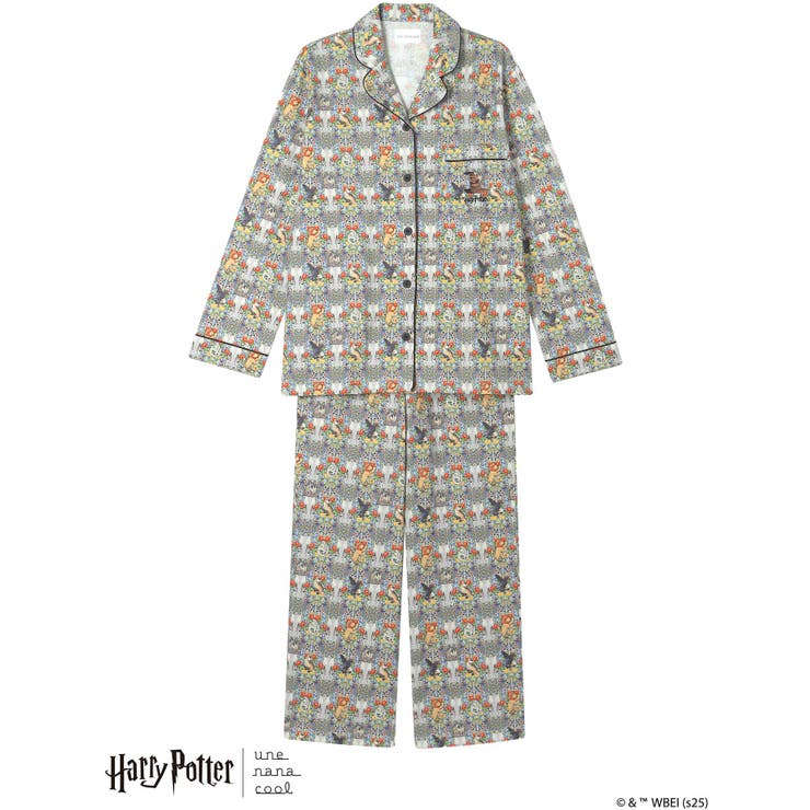 【ハリー・ポッターコラボ】【綿100%】開襟パジャマ LP6204 | une nana cool | 詳細画像29 