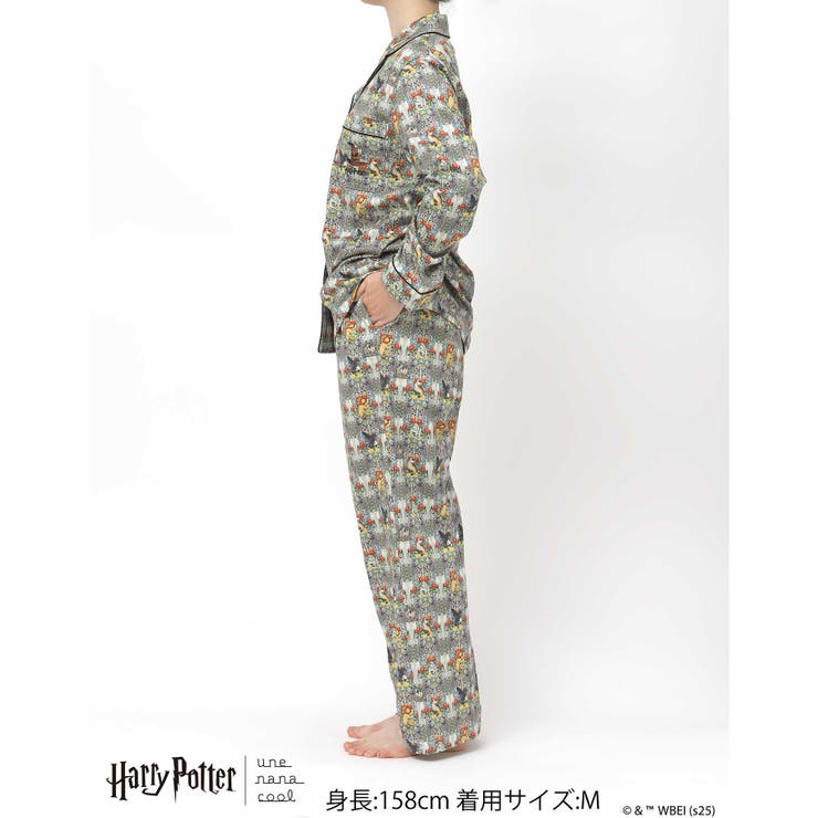 【ハリー・ポッターコラボ】【綿100%】開襟パジャマ LP6204 | une nana cool | 詳細画像31 