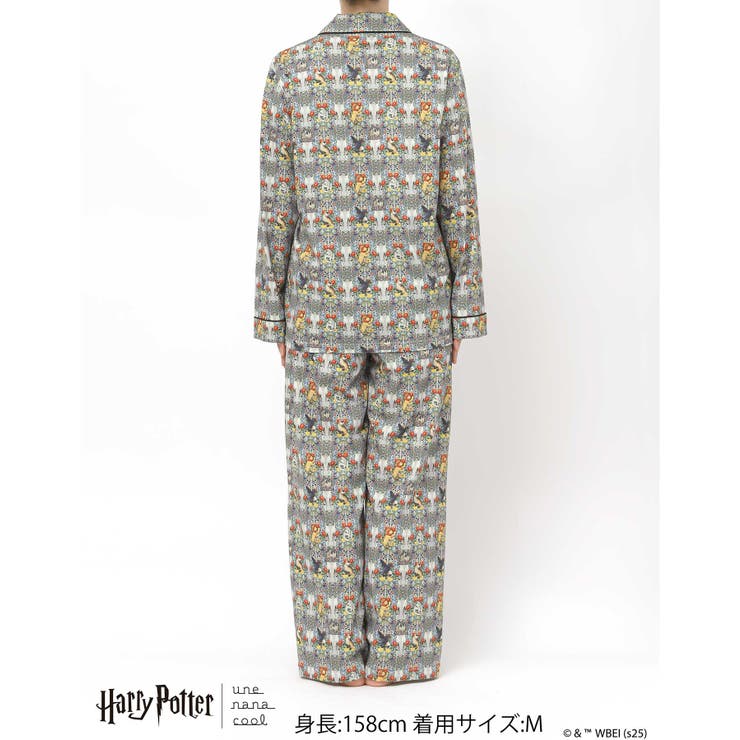 【ハリー・ポッターコラボ】【綿100%】開襟パジャマ LP6204 | une nana cool | 詳細画像32 
