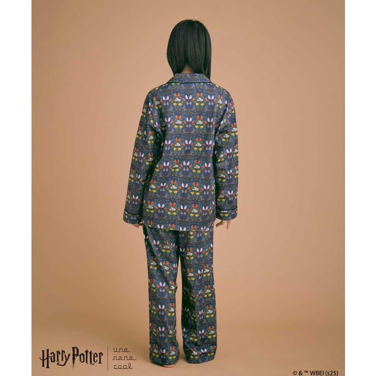 【ハリー・ポッターコラボ】【綿100%】開襟パジャマ LP6204 | une nana cool | 詳細画像4 