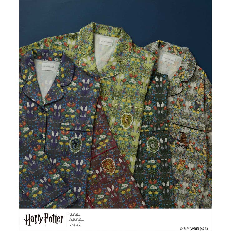 【ハリー・ポッターコラボ】【綿100%】開襟パジャマ LP6204 | une nana cool | 詳細画像7 