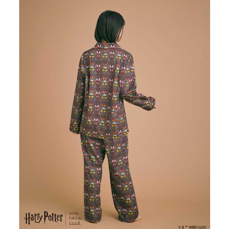 【ハリー・ポッターコラボ】【綿100%】開襟パジャマ LP6204 | une nana cool | 詳細画像9 